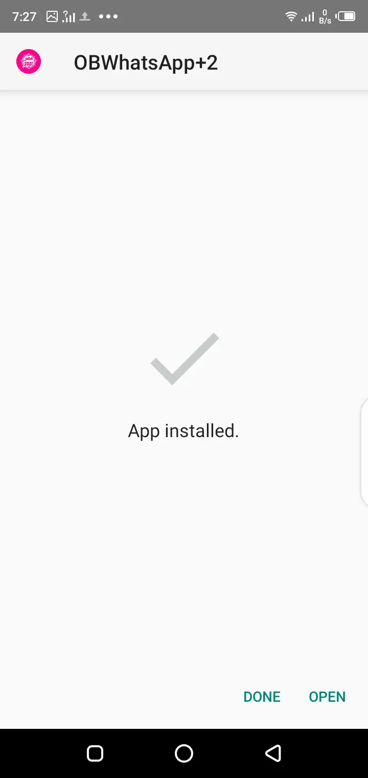 Screenshot of Pink WhatsApp APK Download